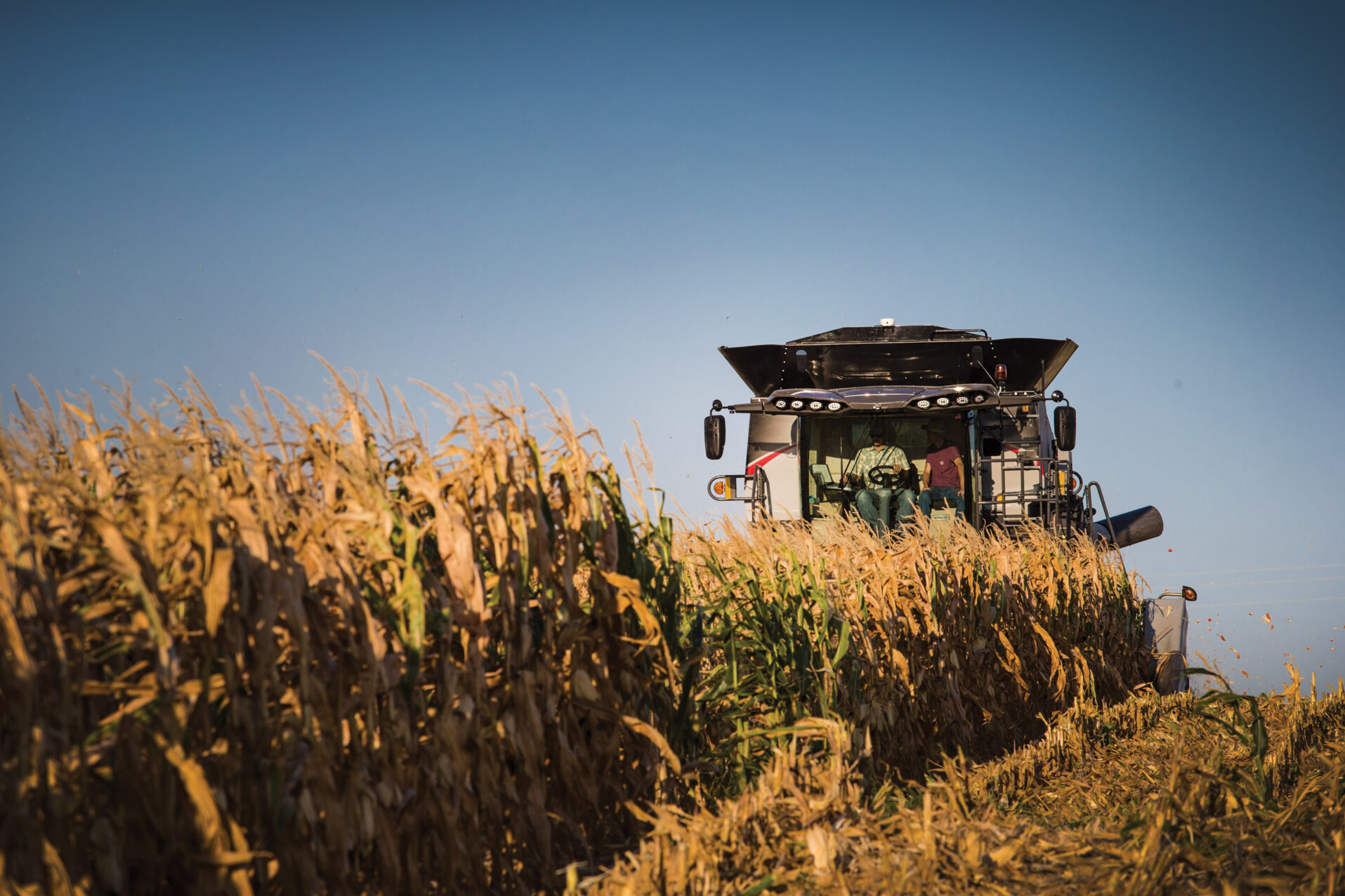 gleaner combine and header