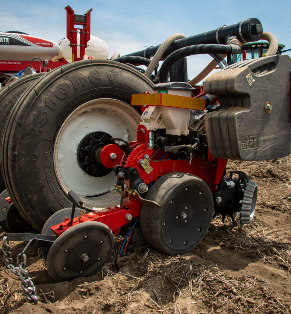 Depth Adjustment on Planter